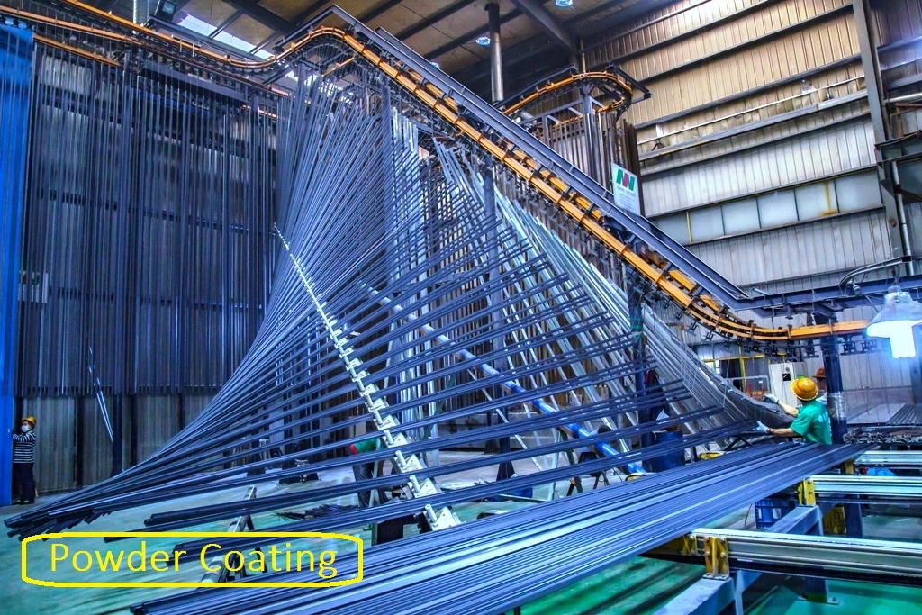 Aluminum Clothing Drying Hanger Rack Rod/Pole/Tube Profile