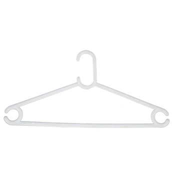 Luxury White Shirts Plastic Hotel Garment Cloth Coat Hanger Rack