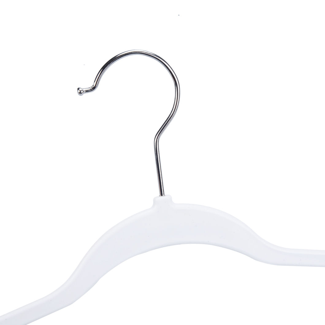 Amazon-Hot Selling ABS Material White Plastic Hangers