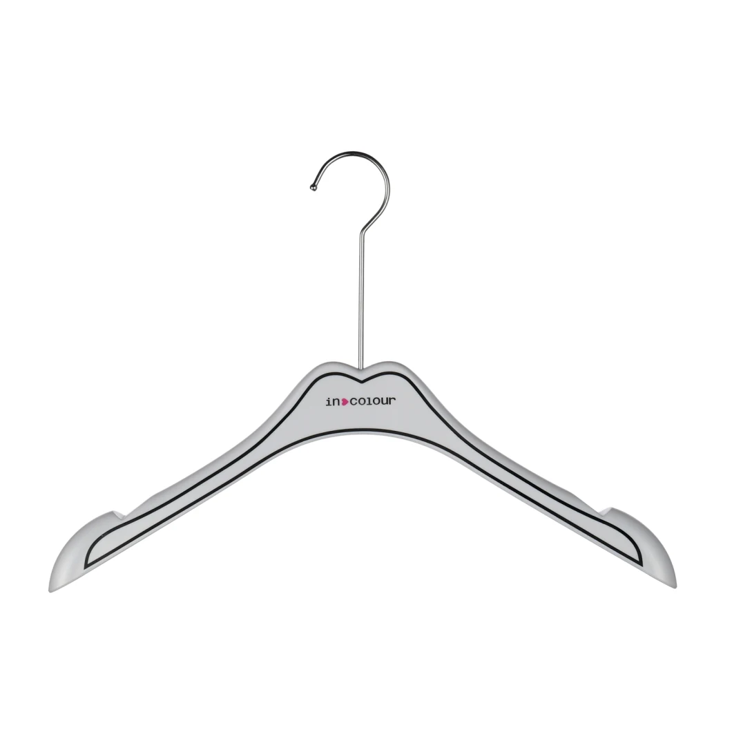 Long Metal Hook Female Clothes Plastic Hanger Rack Wholesale