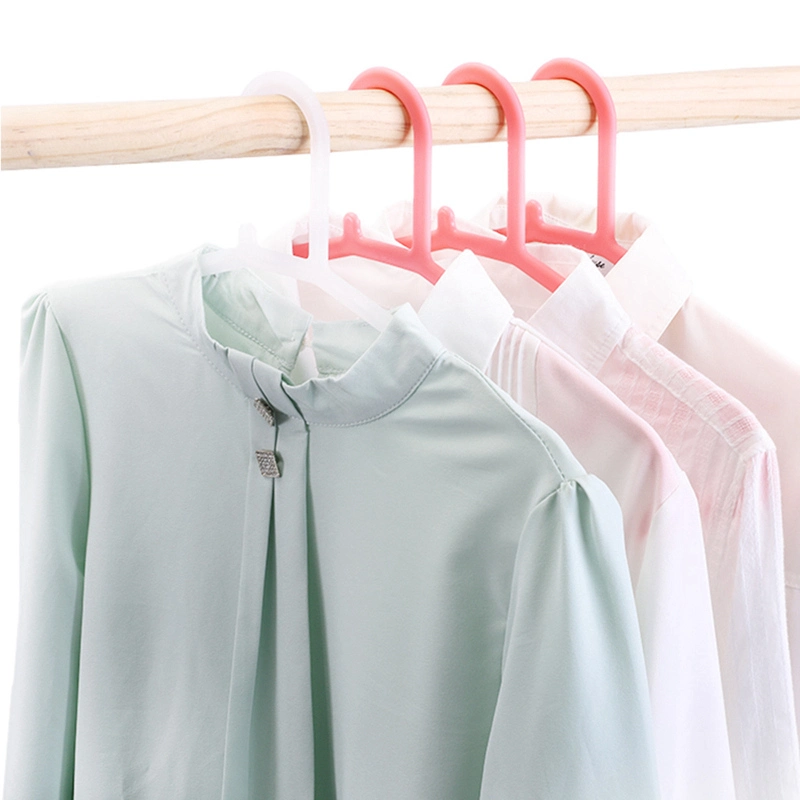 Wholesale Laundry Clothes Hanger Plastic Clothing Plastic Hanger for Cloth (XF-7902-2)