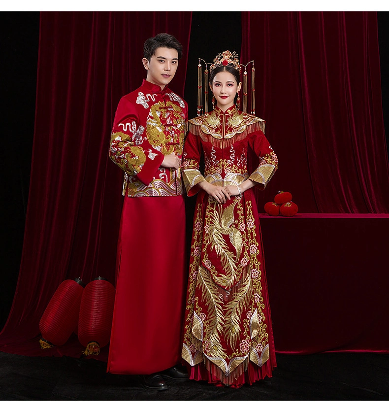 Professional Supplier of Kinds of Fashion Dress, Wedding Dress, Evening Dress, Veils, Bridal Dress Chinese Wedding Dress