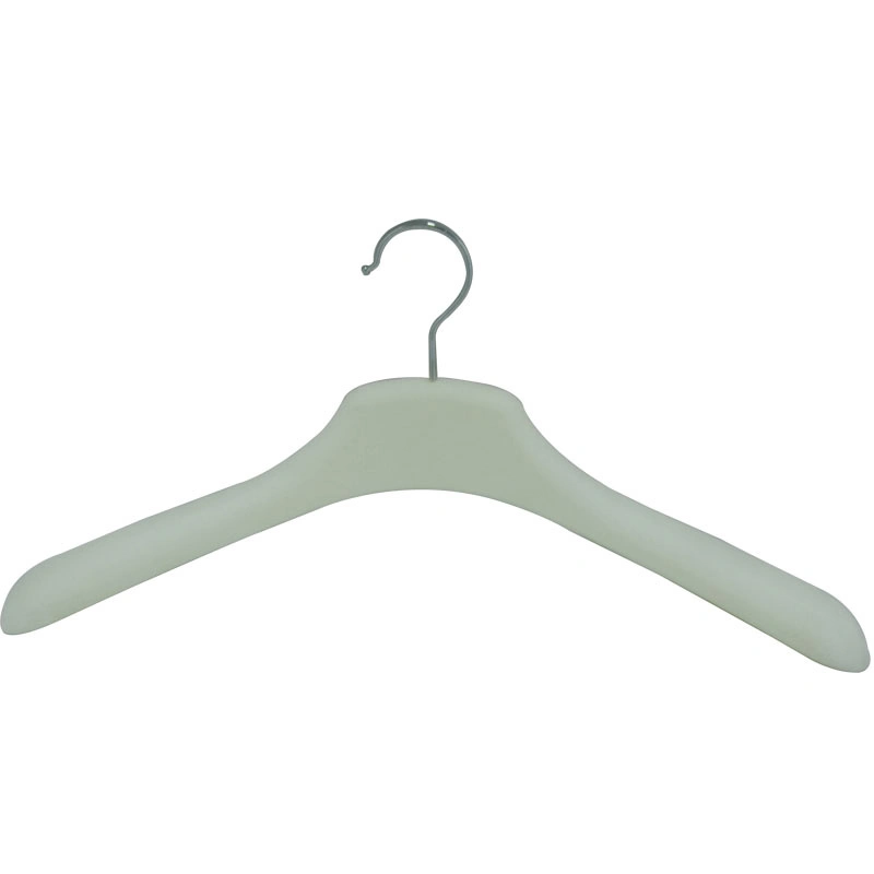 Wholesale Men Plastic Hanger Suit/Coat Clothes Hanger for Customized