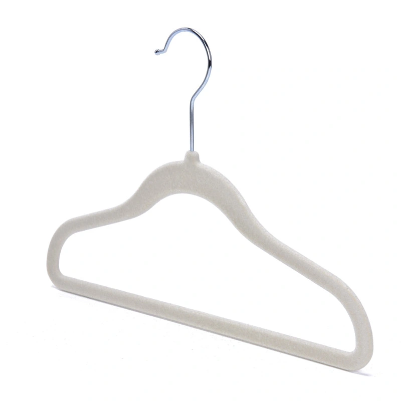 Winsun Wholesale Baby Hanger Laundry Rack Flocking Clothes Velvet Hanger