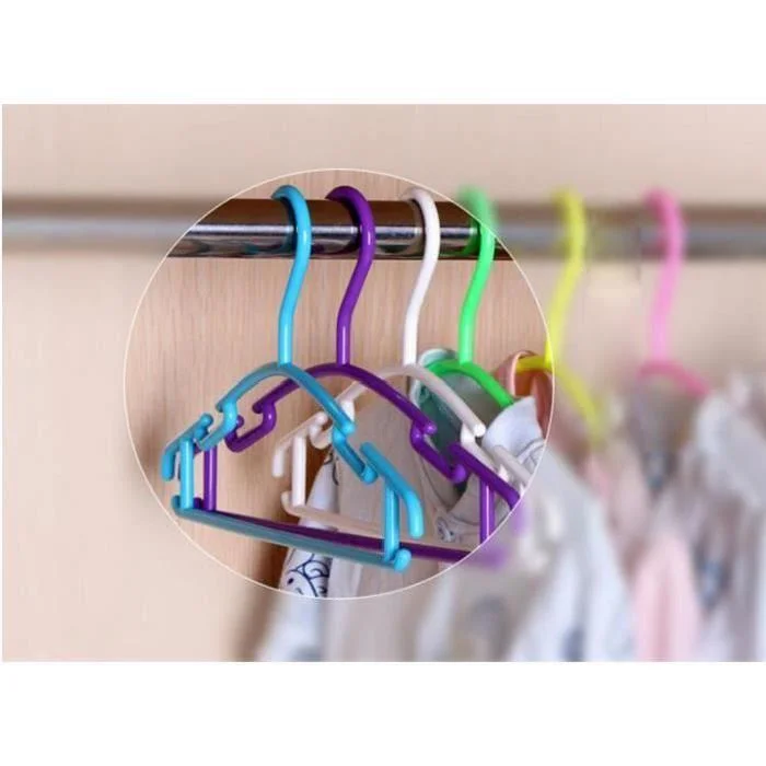 Customized PLA Disposable Coat Hanger Cornstarch Eco Friendly Coat Hanger