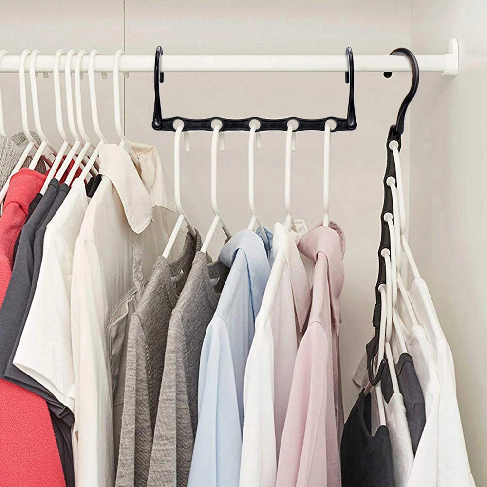 Closet Organizer Storage Saver Magic Wonder Plastic Space Saving Clothes Hangers