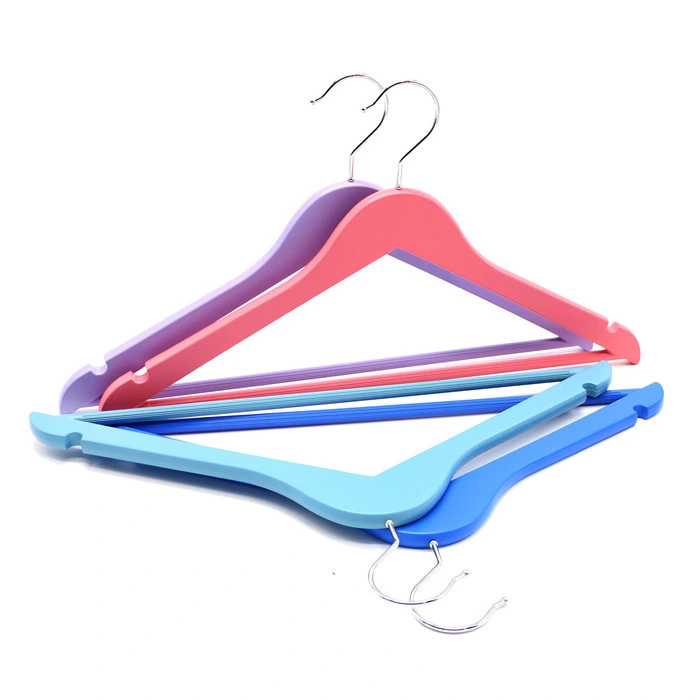 Wholesale Plastic Clothes Hanger, Simi Wooden Coat Hanger Plastic Top Hanger