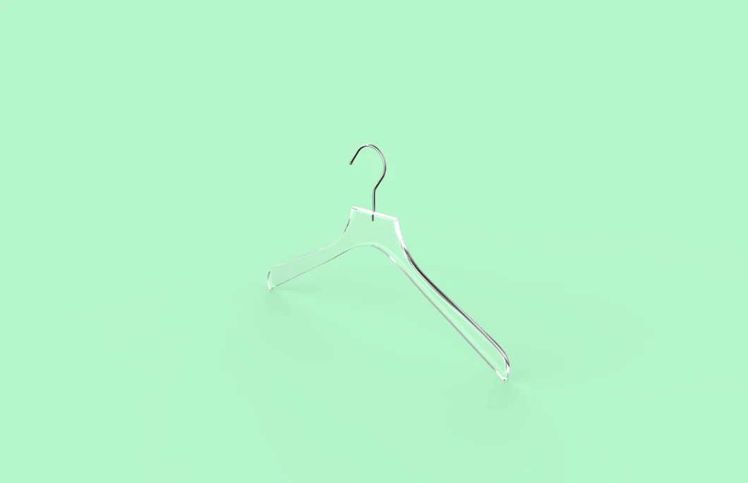 Customize Clear Cloth Rack Acrylic Hanger