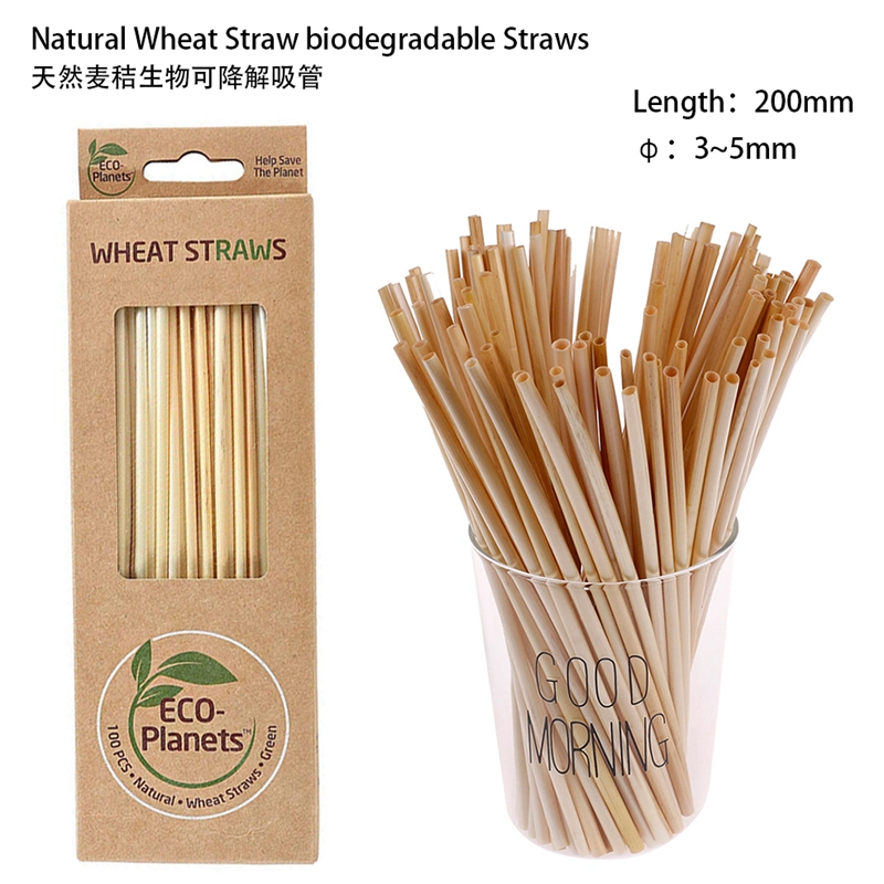 Eco-Friendly Nature Wheat Straw Tableware Set Plate/Bowl/Cup/Wheat Straws/Edible Rice Straw/Knife Fork Spoon Party Tableware