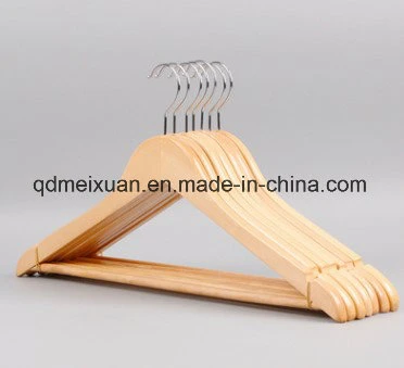 Solid Wood Suit Hangers with Thick Wooden Hangers (M-X3214)