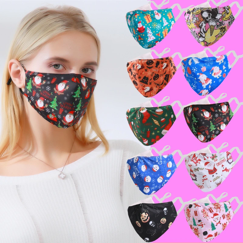 Bulk Supplier New Design Children Cute Washable Outdoor Party Blue Pink Anime Rhinestone Face Mask