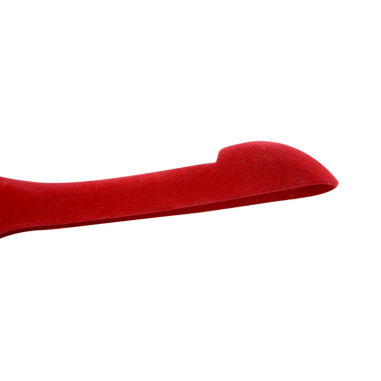Red Velvet Clothes Plastic Hangers Coat Hanger Stand Wholesale