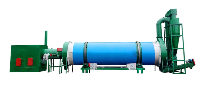 High Efficiency Rotary Wheat Straw Drying Machine for Sale