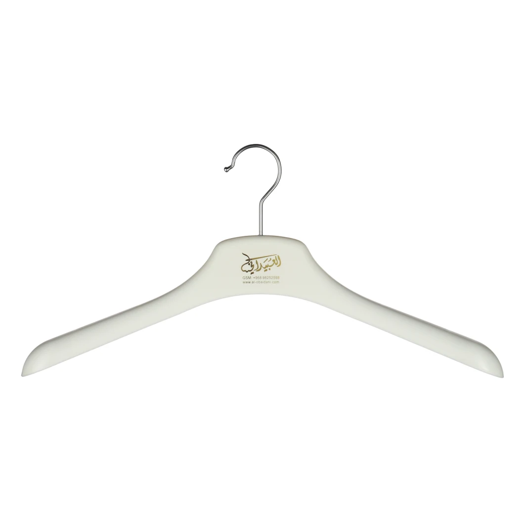 Grey Rubber Top Clothes Plastic Garment Clothing Hangers Rack