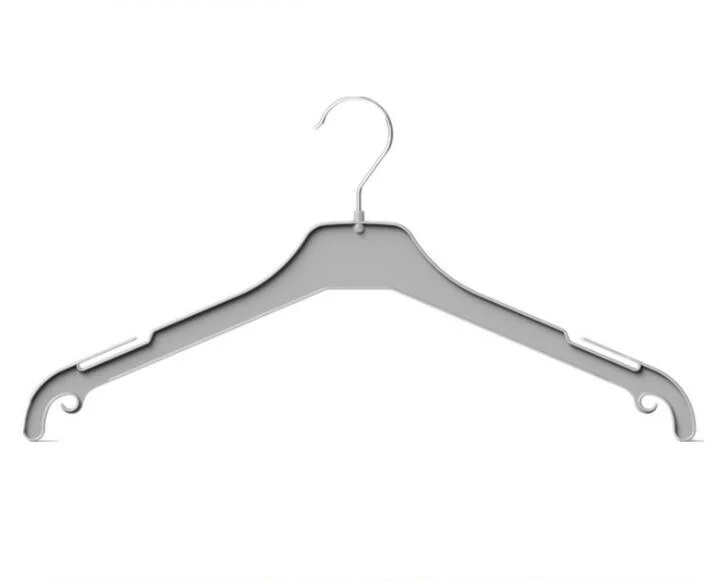 Factory Direct Wholesale Plastic Clothes Hanger, Top Hanger for Clothes Store