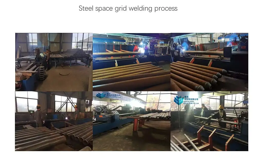 Steel Space Frame Structure Roofing Steel Hanger Steel Space High Quality Supplier in China