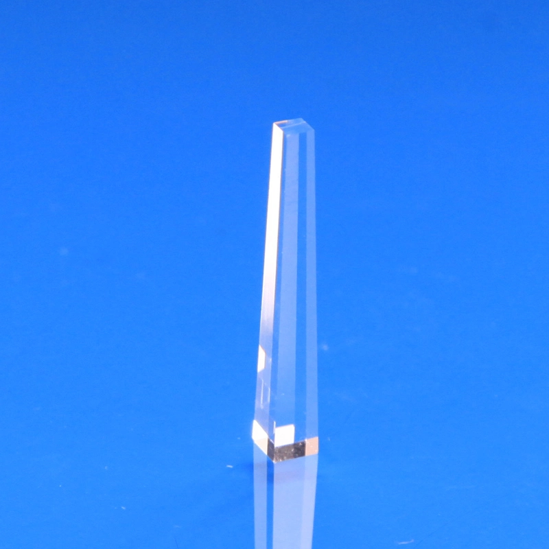 Processing Customized Quartz Rod Optical Light Guide Rod Prism