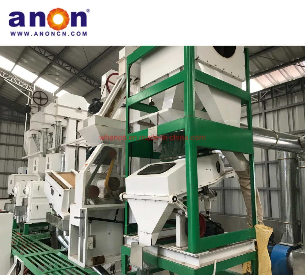 Anon Customization Automatic Rice Mill Processing Plant