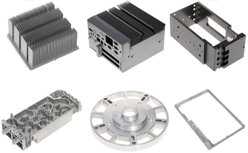OEM Aluminum CNC Machining Part Communication Accessories & Aluminum Ring Communication Accessories with Anodized