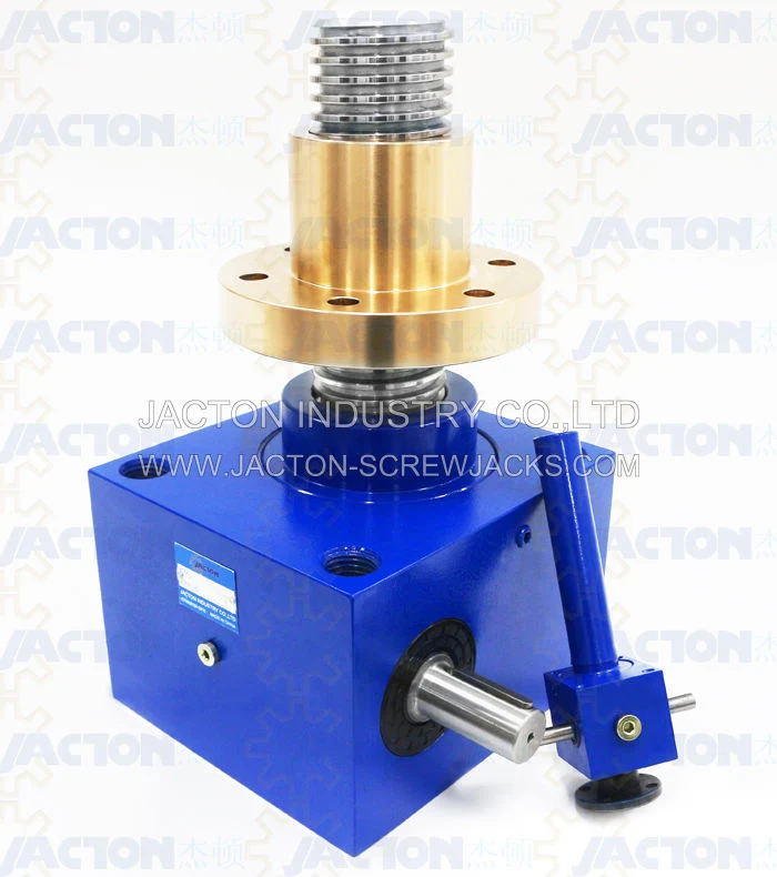 Worm Screw Is Rotated Manually or by Motor, Worm Gear Is Rotated by Worm Screw