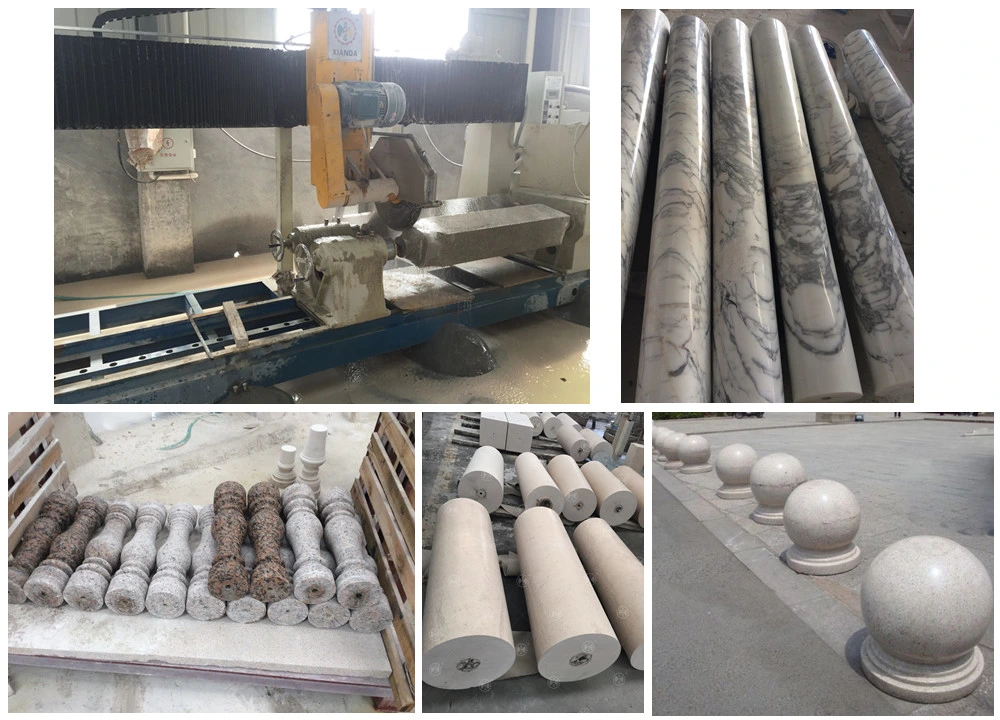 Long Solid Column Pillar Cut& Cutting Machine / Pillar Stone Machine/Stone Processing Machine