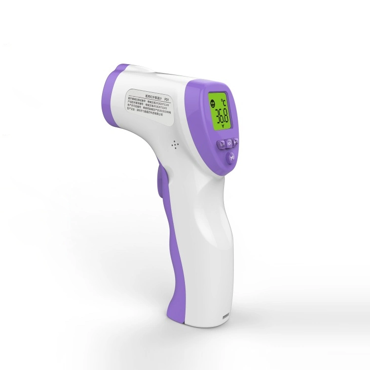 Digital Non-Contact IR Infrared Thermometer Gun Temperature Measuring Gun with Fever Indicator