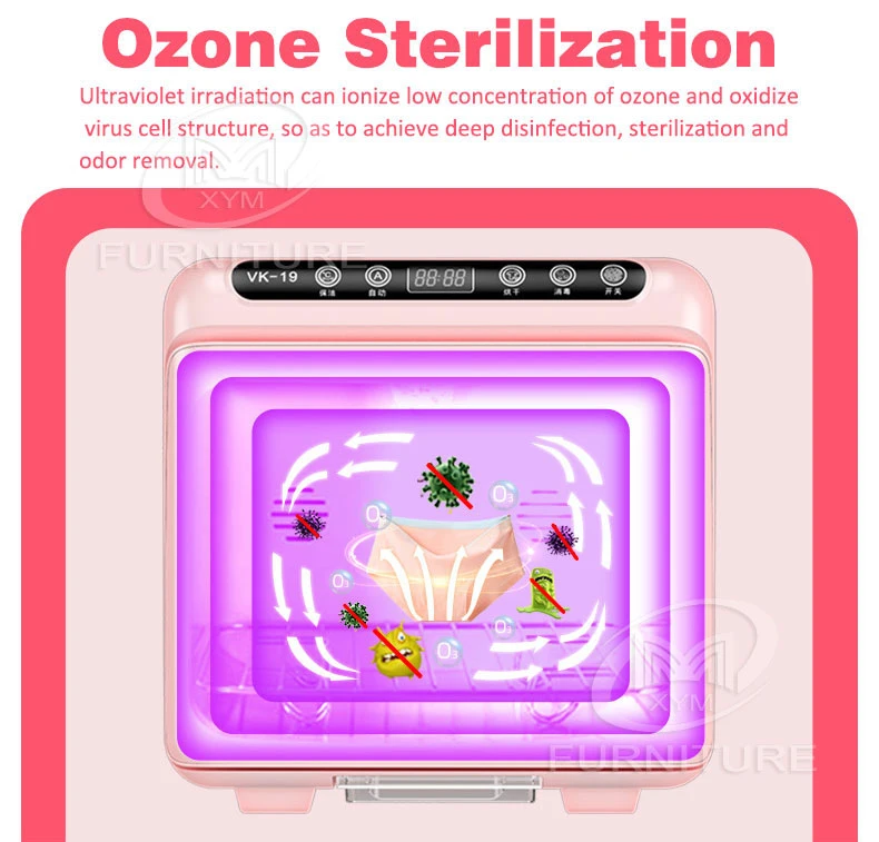UV Disinfection Dryer Underwear Clothing UV Ozone Sterilization Sterilizer Cabinet