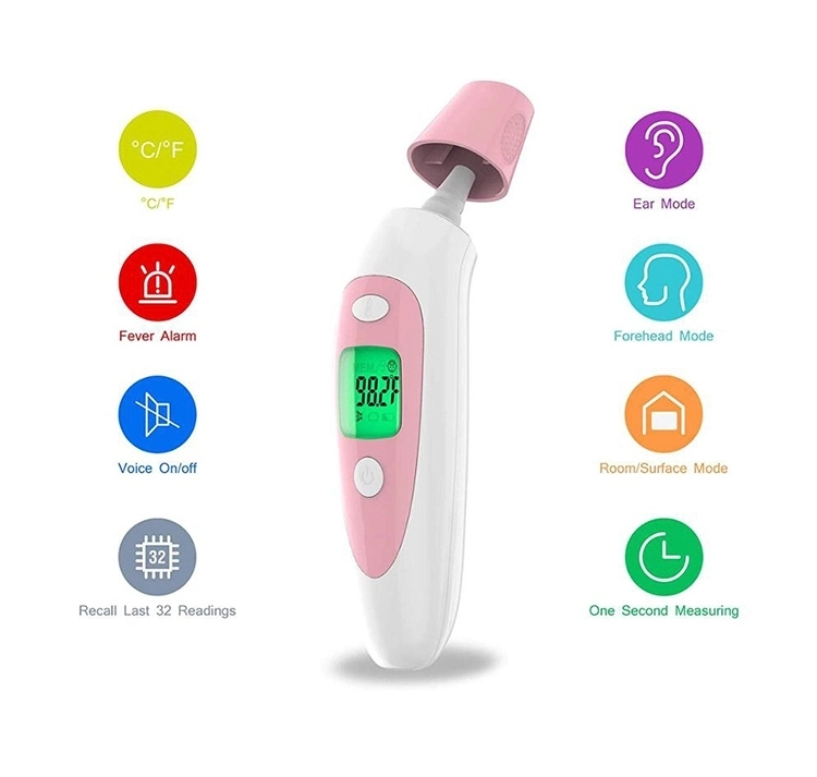 High Quality Accurate Non Contact Body Forehead Temperature Gun Infrared Thermometer Forehead Gun