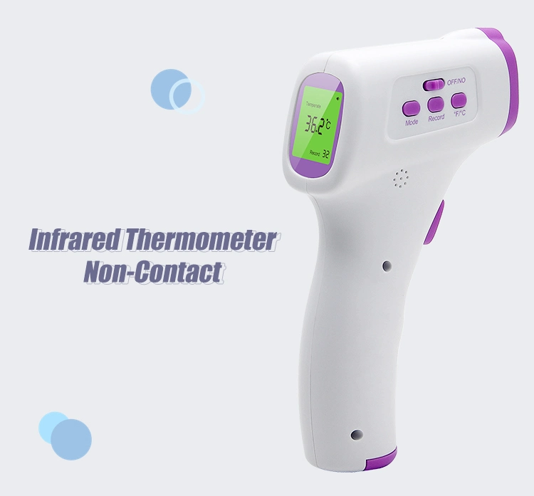 Electronic Digital Infrared Thermometer Gun Non-Contact IR Temperature Gun for Baby Adults