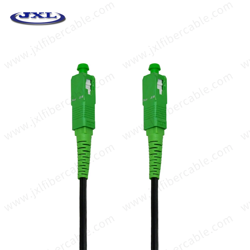 Fiber Patch Cord FTTH Fiber Optic Cable Single Mode APC Type Connector Use for Communication