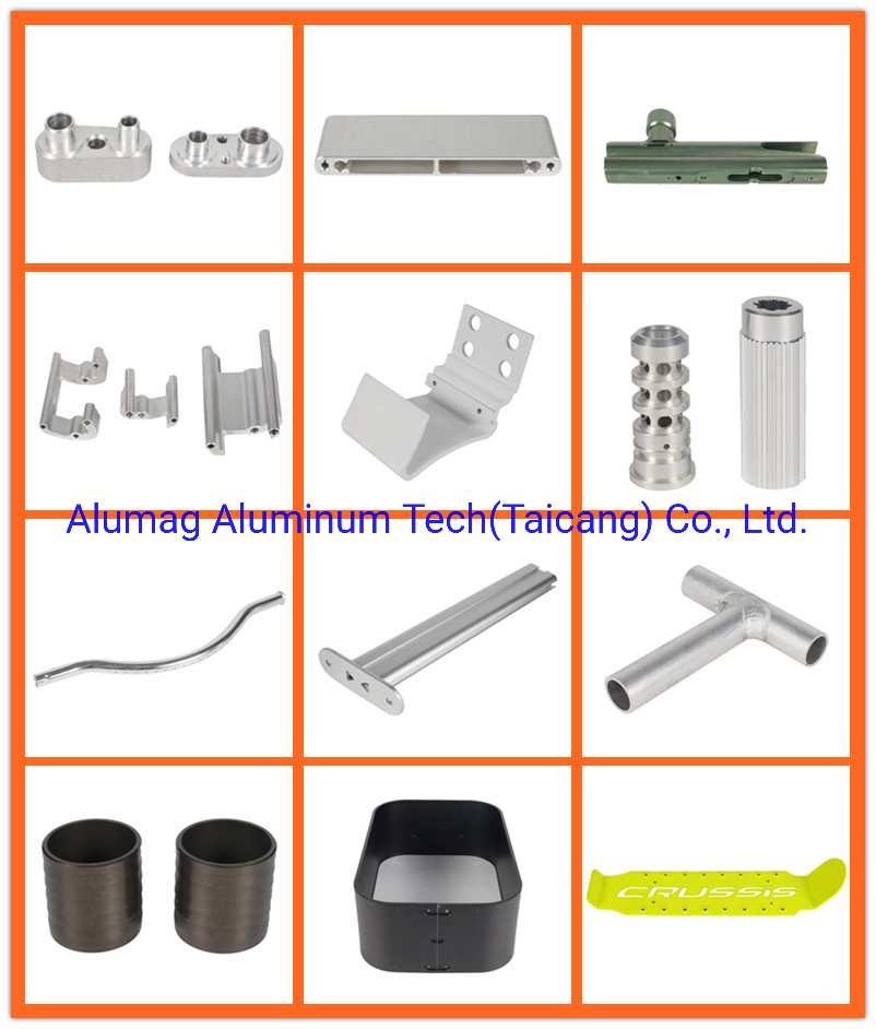 Aluminum Alloy Extrusion CNC Accessories /Punching/ Tapping/Milling/ Turning /Machining Spare Parts Accessories