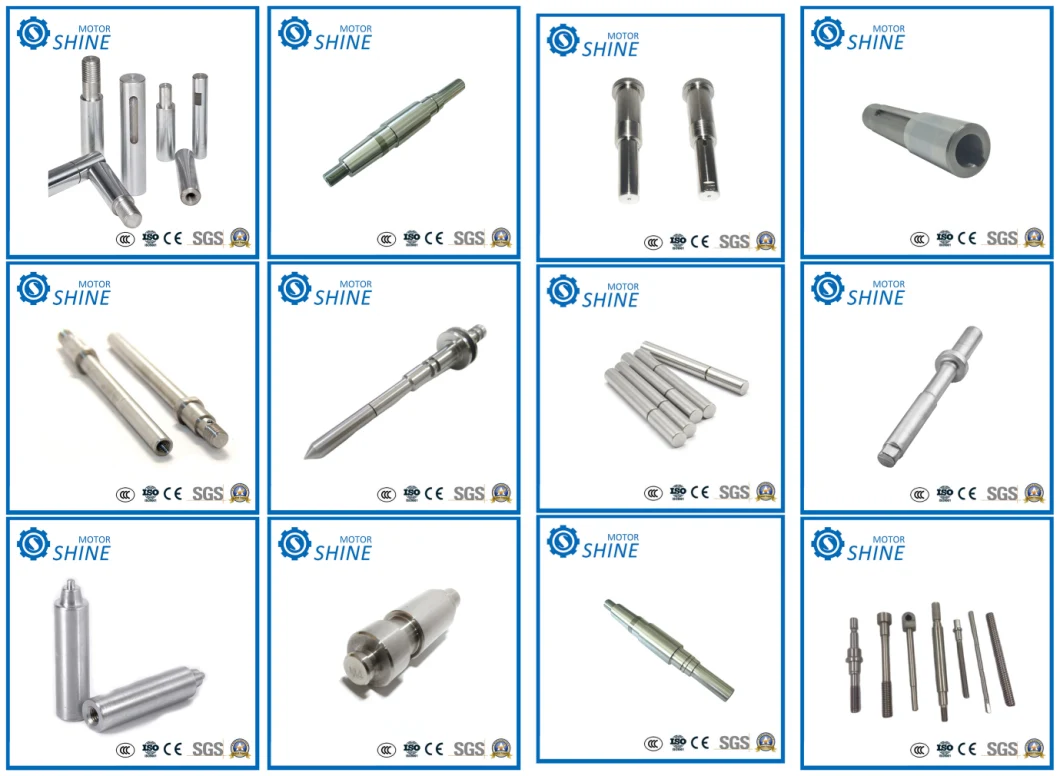 China High Quality Mechanical Shaft Parts Motor Shaft Parts Customization