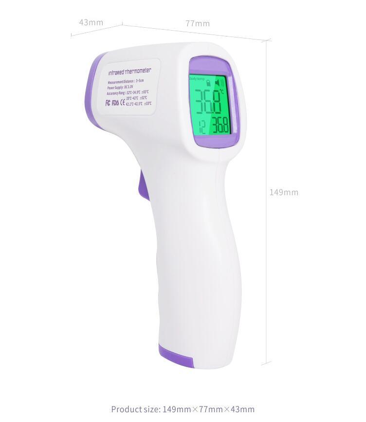 Ad801 Far Infrared Thermometer Non - Contact Forehead Temperature Controller Forehead Thermometer