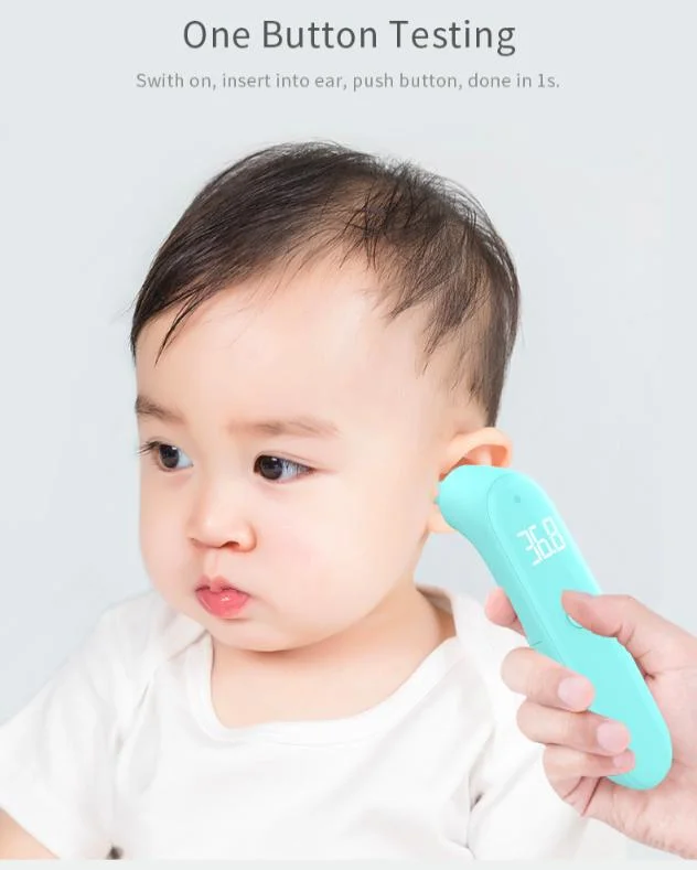 Ear and Forehead Thermometer Digital Infrared Thermometer for Baby Children