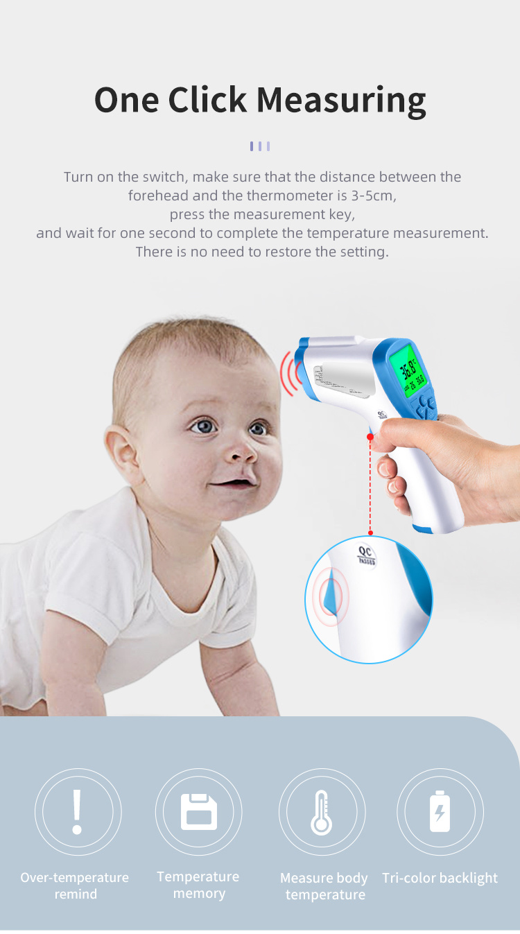 Ky-111 Infrared Thermometer Clinical Digital Thermometer Ear Thermometer