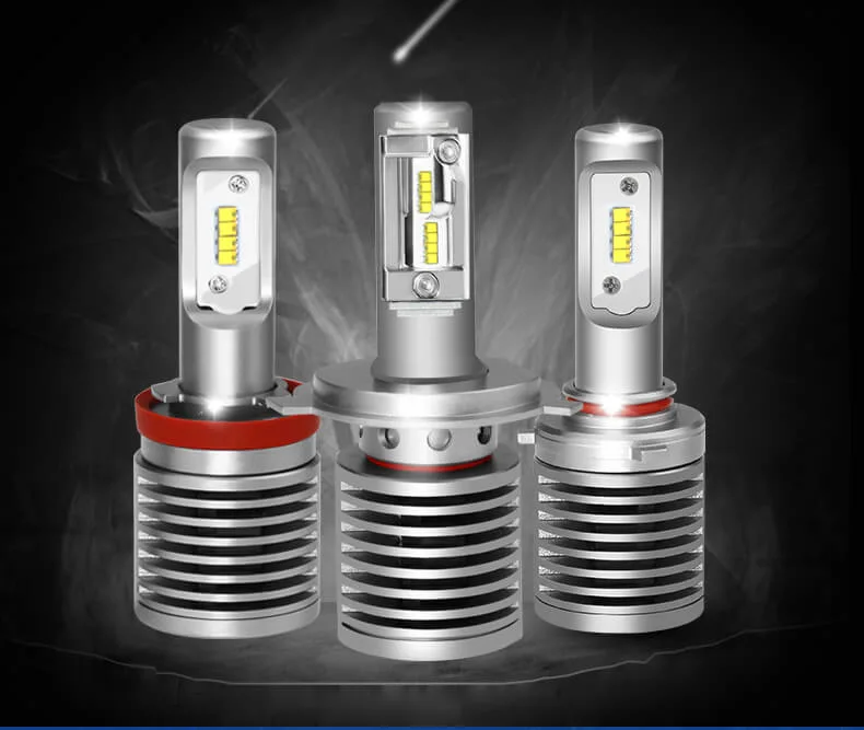 Bright LED Car Bulb with Auto Accessories Car LED Lamp H1 H4 H7 H8 H11