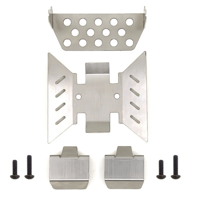 Axial Scx10 III Three-Generation Chassis Armor Metal Shield Axi03007 Chassis Armor