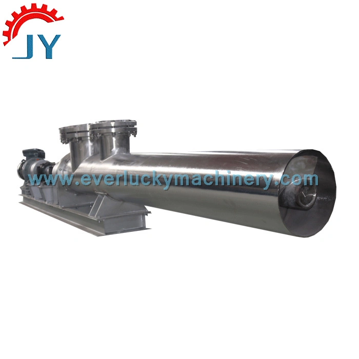 Easy Maintenance Inclined Tube Pipe Screw Conveyor for Chemical/ Minerals Processing