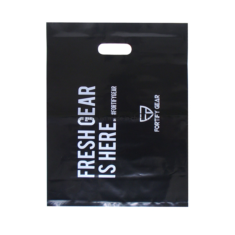 Eco-Friendly Custom Design Printed Logo Shopping Gravure Printing Groceries Plastic Bags with Soft Handle Apparel, Electronic Accessories, Hardware Accessories