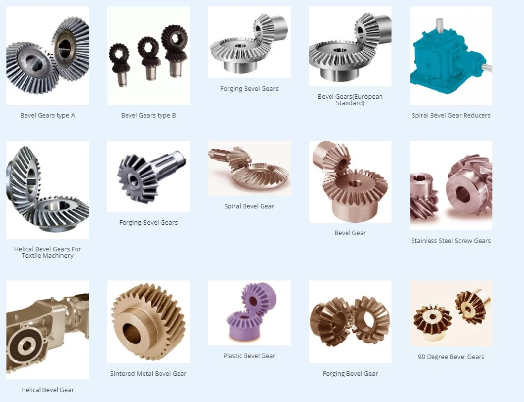 Plastic Straight Helical Forged Bevel Gears High Quality Precious Mechanical Bevel Gear Box Manufacturer Factory
