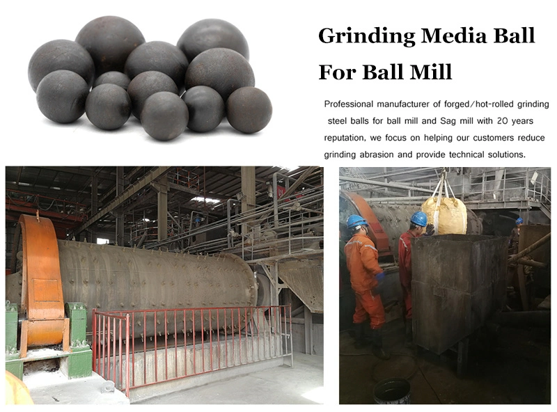 Grinding Media Steel Balls of Outer Hardness and Inner Toughness