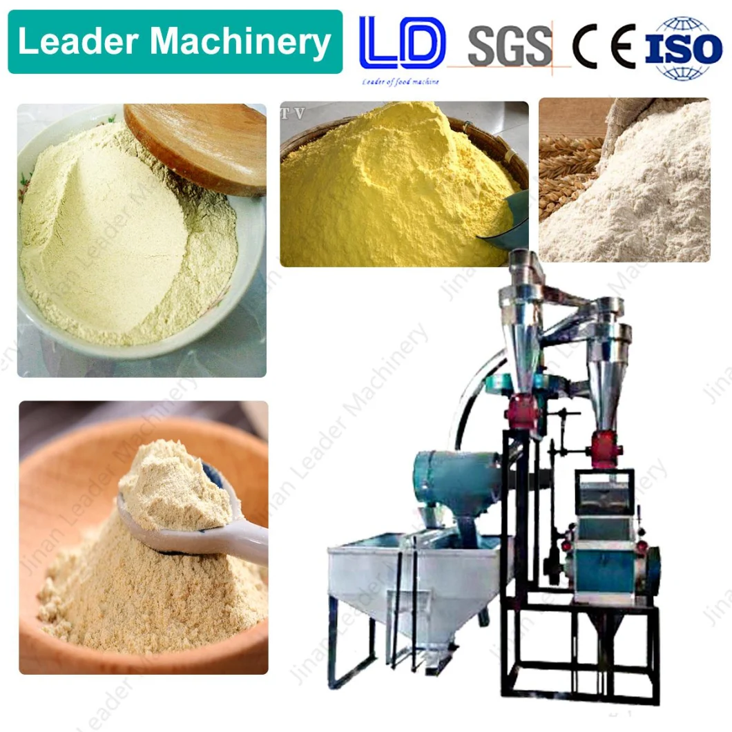Safety Flour Milling Processing Line/No-Pollution Wheat Milling Machinery for Sale
