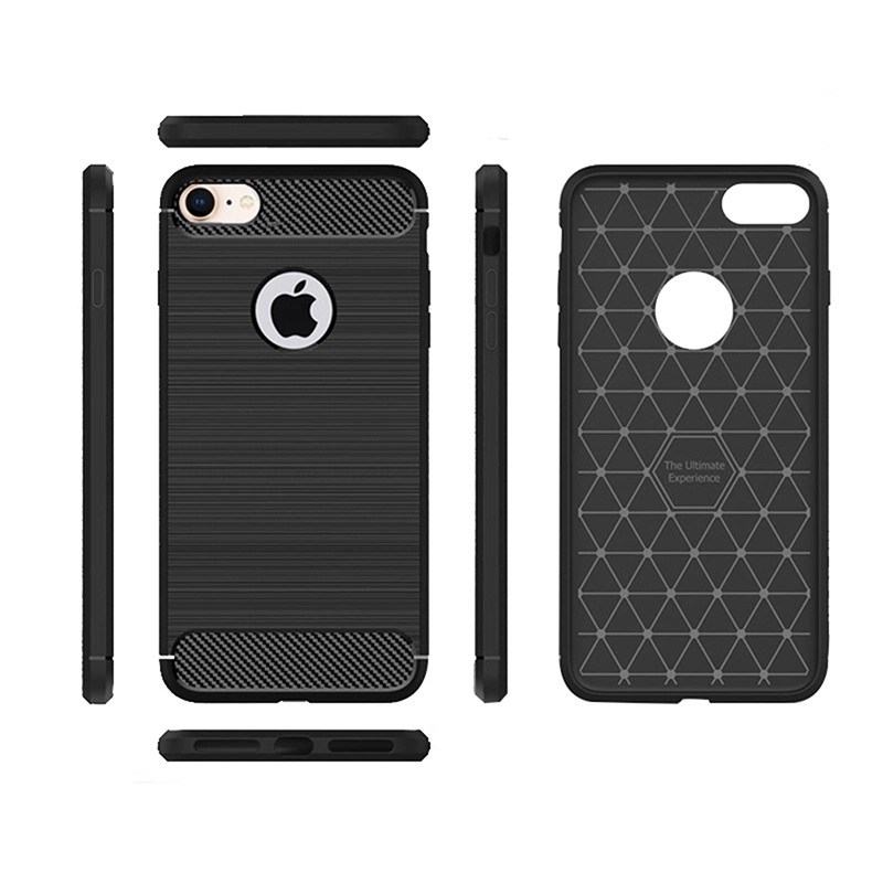 Wire Drawing Phone Case for iPhone 8 Phone Case for iPhone 8 Case Mobile Phone