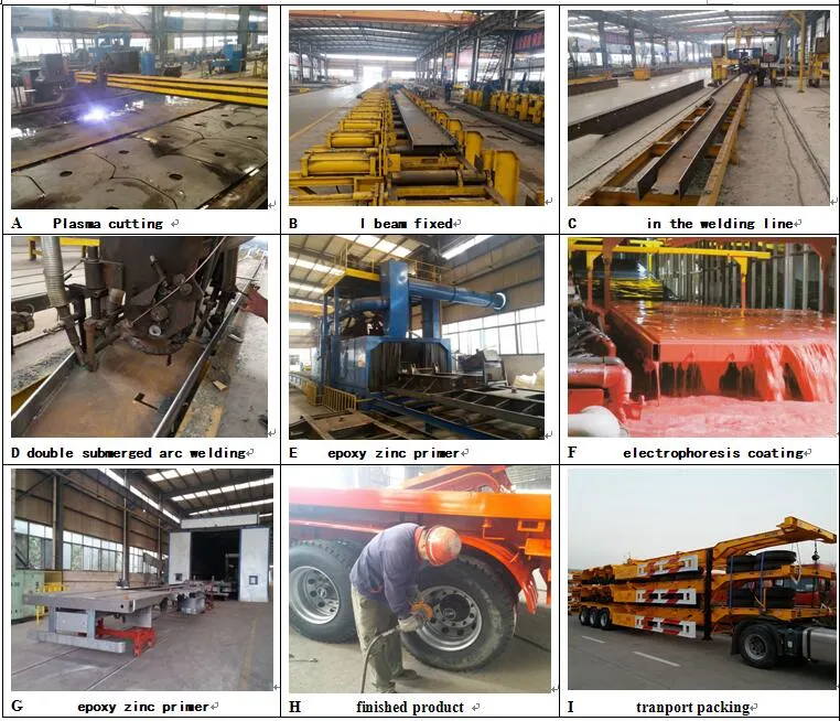 2axle Chassis /3 Axle Chassis Use for Oil Equipment