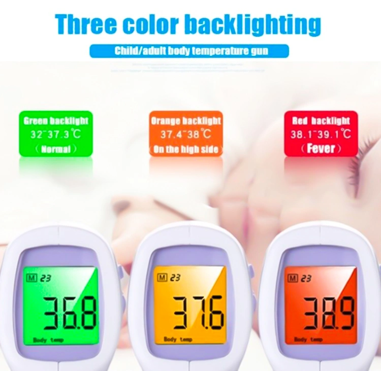 Electronic Digital Infrared Thermometer Gun Non-Contact IR Temperature Gun for Baby Adults