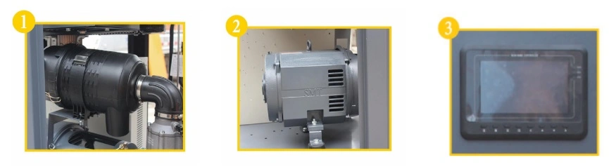Mcs-7.5atd VSD Permanent Magnet Variable Speed Screw Air Compressor One-Piece Screw Air Compressor