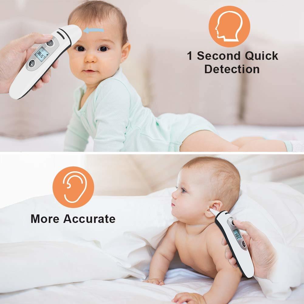 Shenzhen Forehead and Ear Thermometer Temporal Non-Contact Digital Thermometer