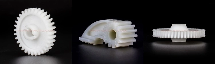CNC Machining Hard Plastic Material Gear / Rigid POM Spur Tooth Wheel
