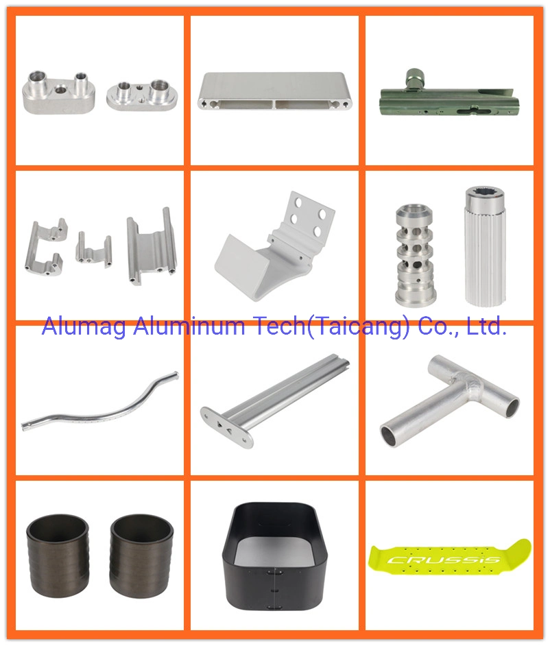 Aluminum Alloy Extrusion Profile CNC Manufacture Precision Accessories Tapping/Milling/ Turning /Machining Parts/Components/Accessories