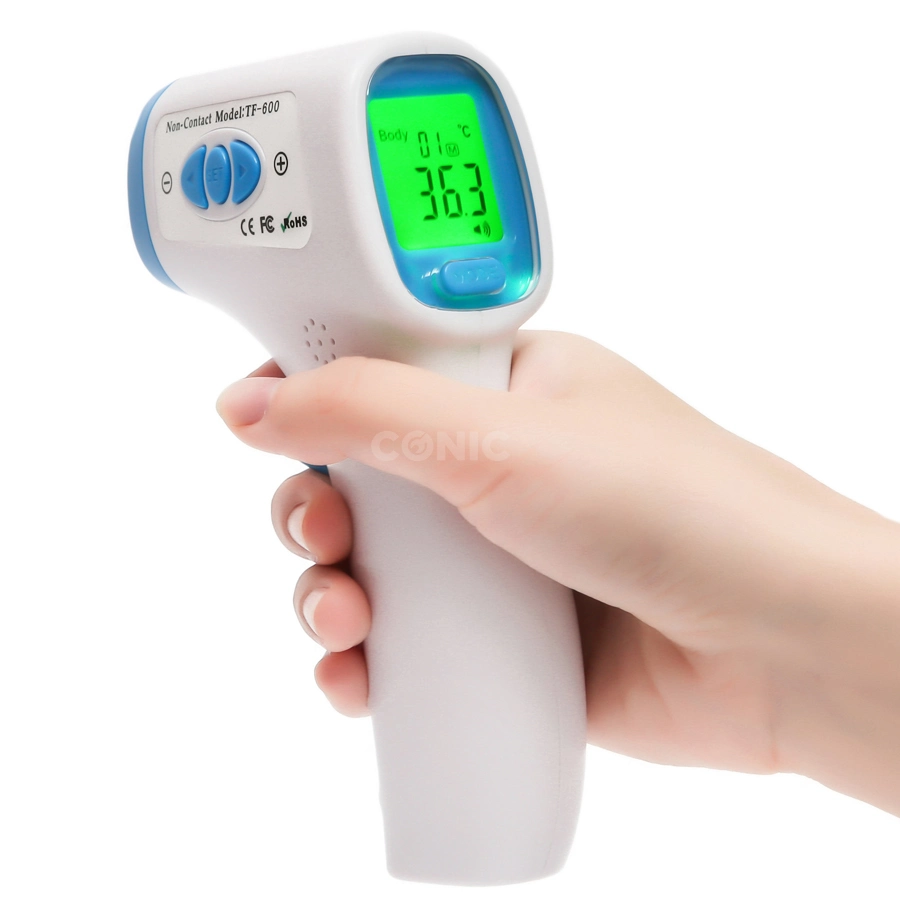 Non-Contact Infrared Forehead Thermometer with Accuracy 0.2 Degree, IR Thermometer, Body Thermometer